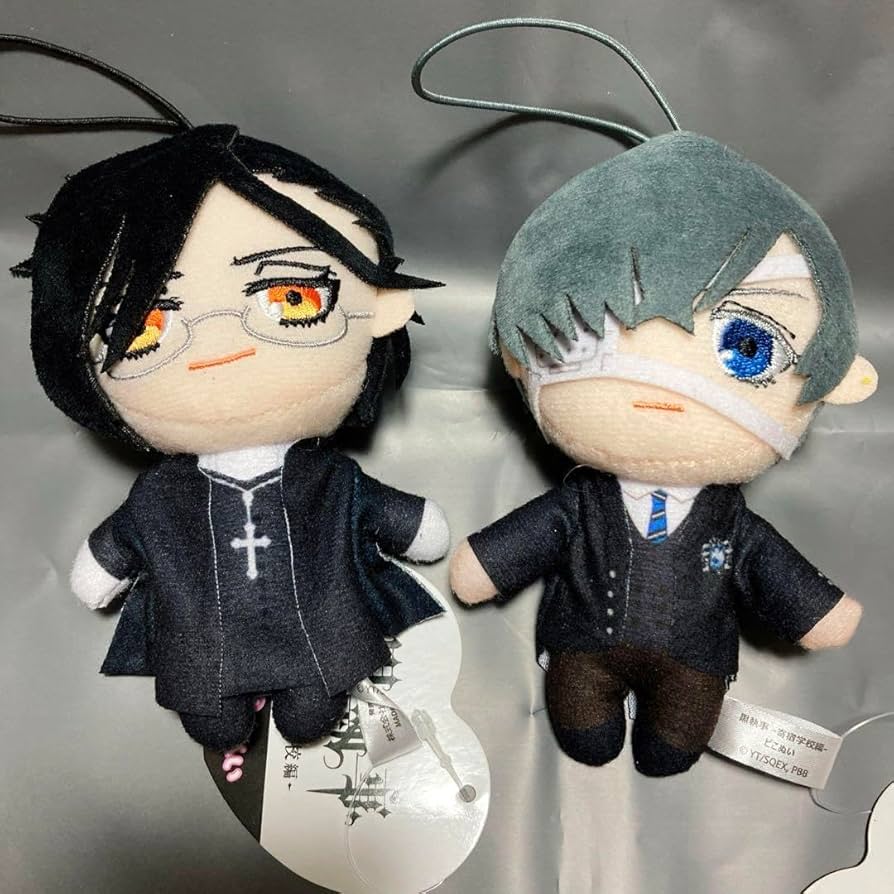 Amazon.co.jp: 黒執事 寄宿学校編 ピコぬい シエル セバスチャン